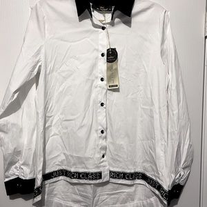 Beautiful women’s shirt with sparkly crystals